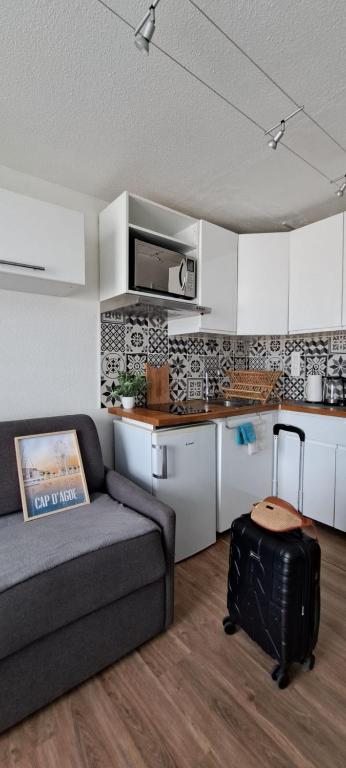 superbe studio avec piscine, ascenseur et accès direct sur le port, Cap d'Agde