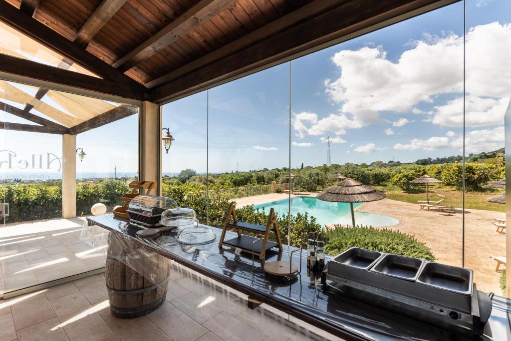 Agriturismo Alle Riserve Cavagrande 전경