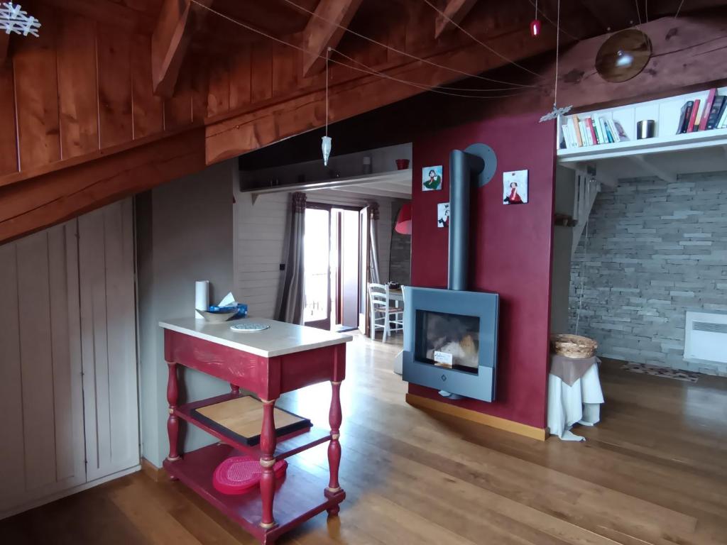Charmant duplex pour 5 pers. à Montgenèvre avec vue imprenable, proche commodités, parking inclus - FR-1-445-29 - 4