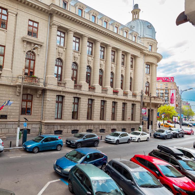 Chic Elite Studio - Roman Square- Self Check-In Metro 3 min, Bukurešť