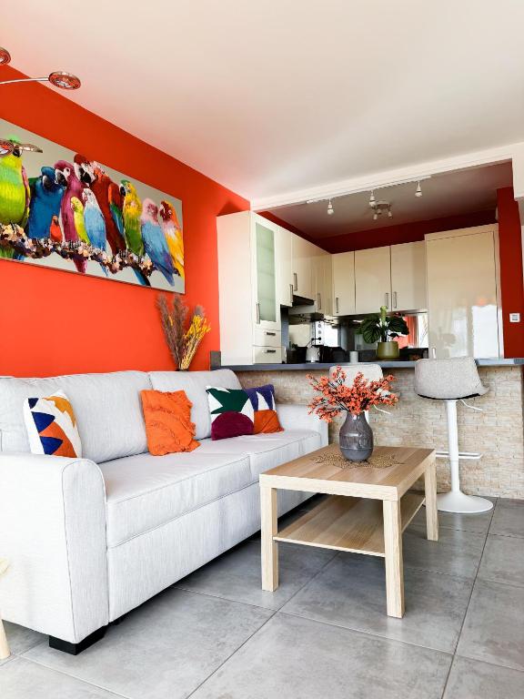 Appartement Eléa, Vue sur Mer, T1 sur Fréjus à 150m des plages - 2