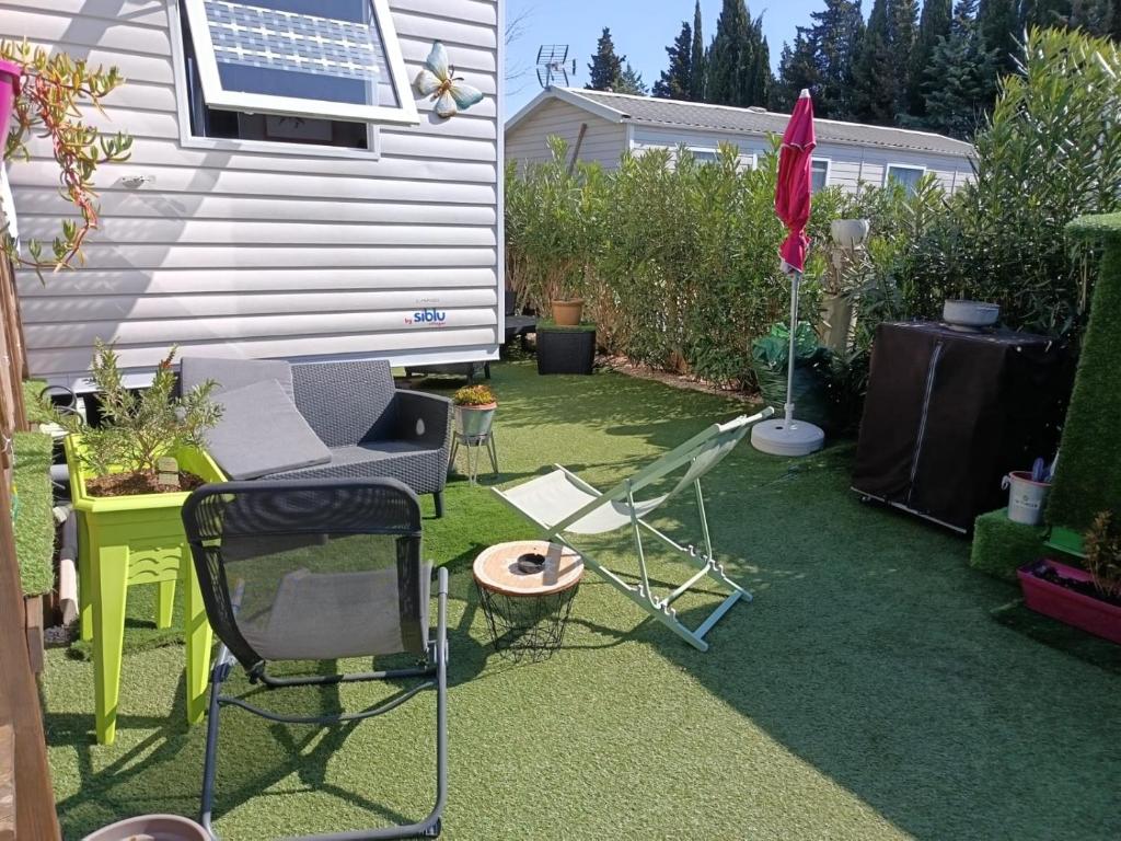 AU BONHEUR Mobil-home 4-6 personnes Frejus - 5