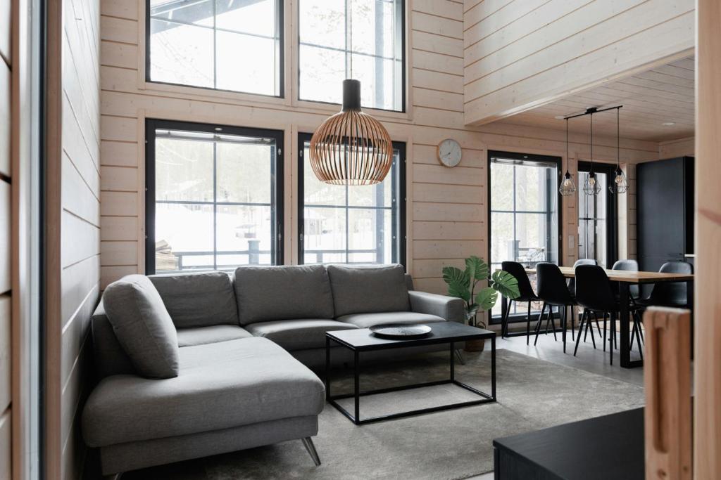 Spacious Apartment for 6 with Sauna, Kittilä