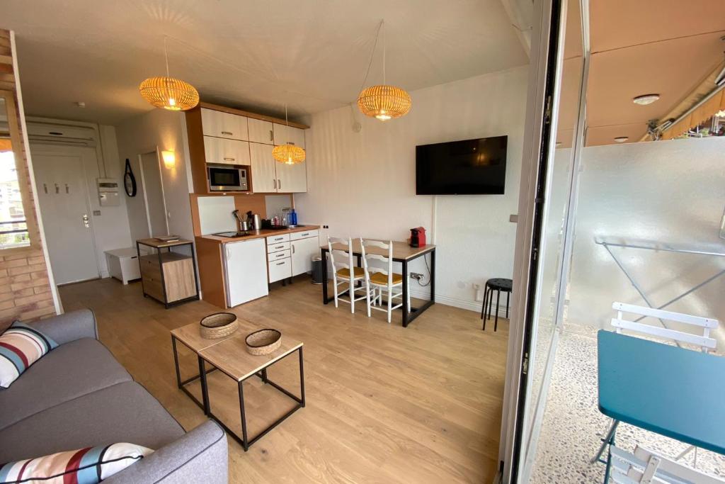 Beau studio 4 personnes - piscine et mer - 3