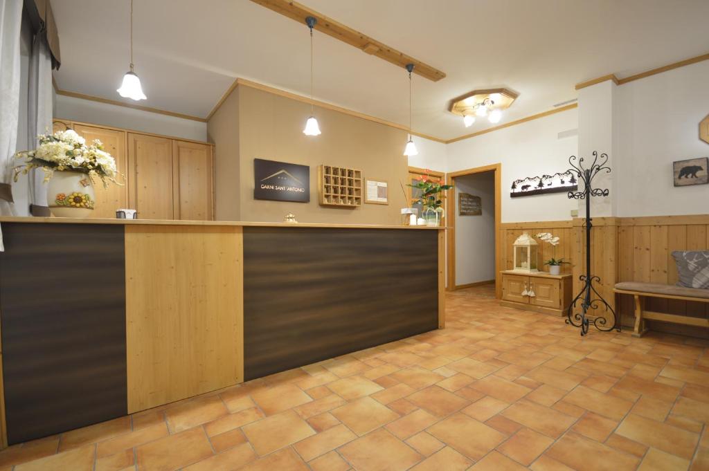 Lobby, Hotel Garni Sant'Antonio con Spa in Madonna di Campiglio