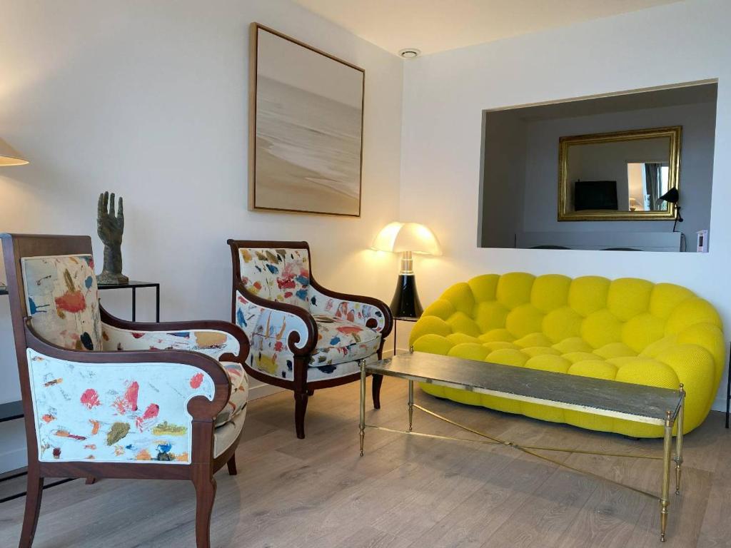 Appartement rénové avec jardin, WIFI, parking à 750m de la plage à Perros-Guirec - FR-1-368-452 - 2