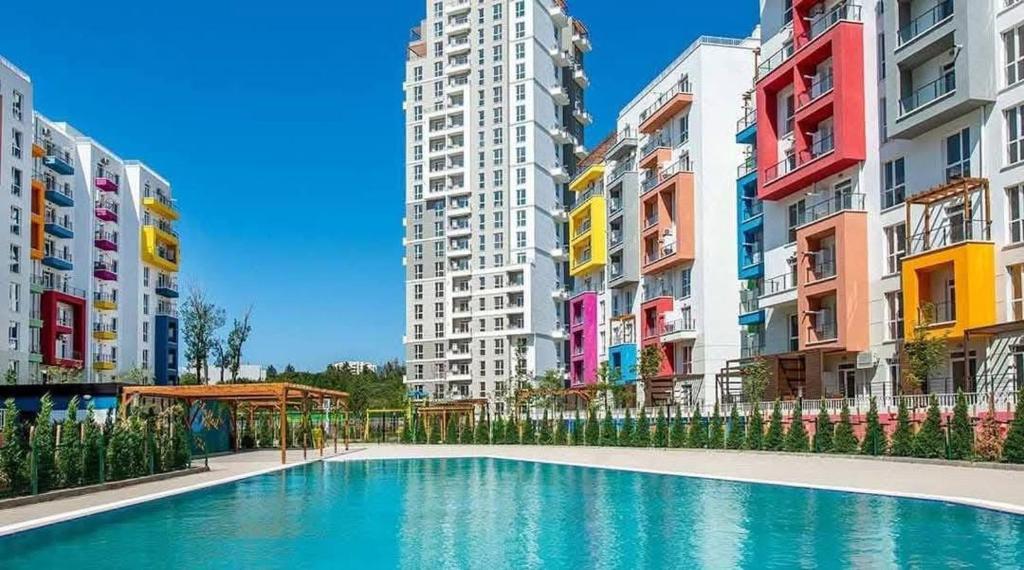 Apartment with pool in Green Diamond, Tbilisi