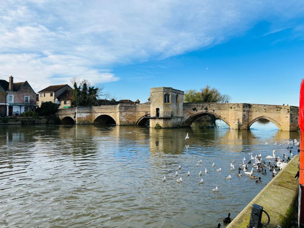 Comfy, king bed families & Contractors welcome, St Ives