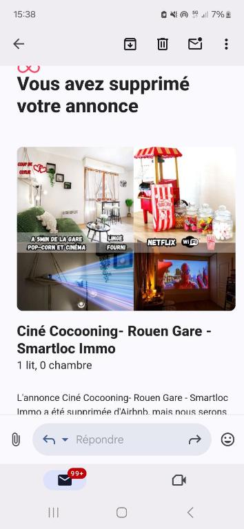Le Petit Ciné - Rouen Gare - Smartloc Immo - 3