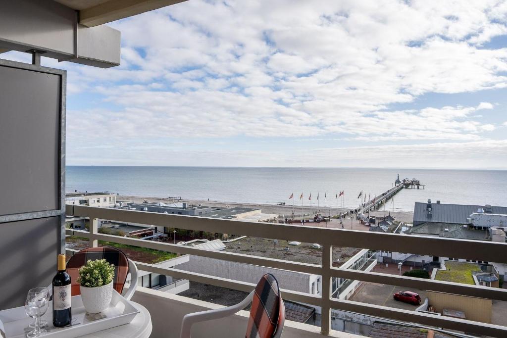 Grömitz Center Blick Seebrücke, Grömitz