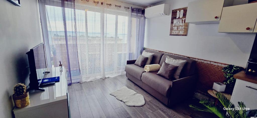 Studio 2 personnes Vue Mer Climatisé Linge Maison - 4