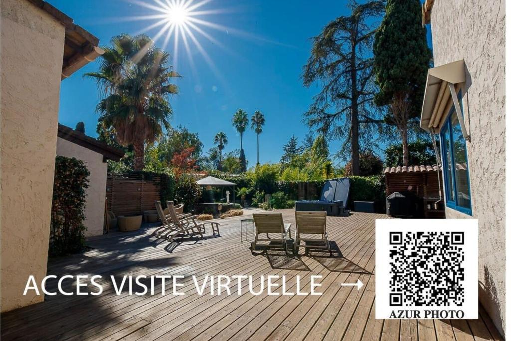 06V - Belle villa - jacuzzi - piscine - tennis - 3