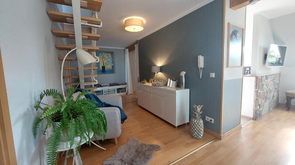 Ferienwohnung zur Himmelsscheibe new Art 전경