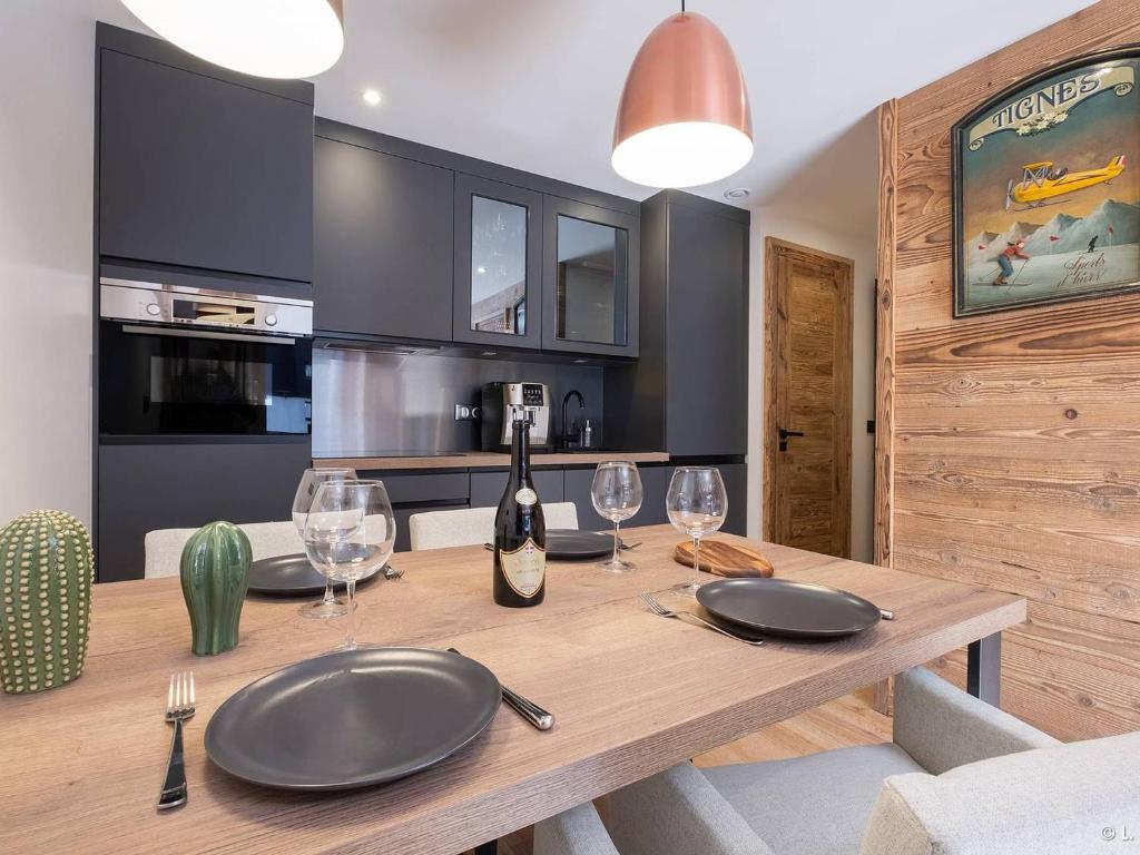 Appartement rénové 2 pièces cabine à Tignes Val Claret - FR-1-502-407 - 5