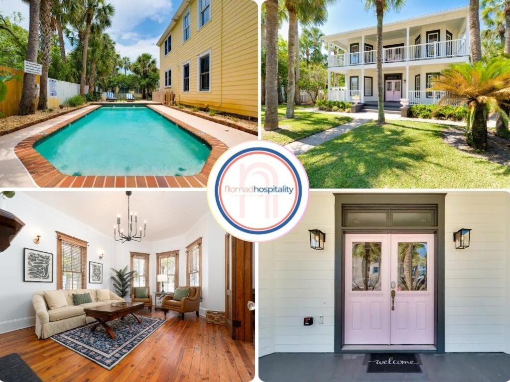 Be a Nomad - Charming Pool House 1 block to beach, Jacksonville Beach