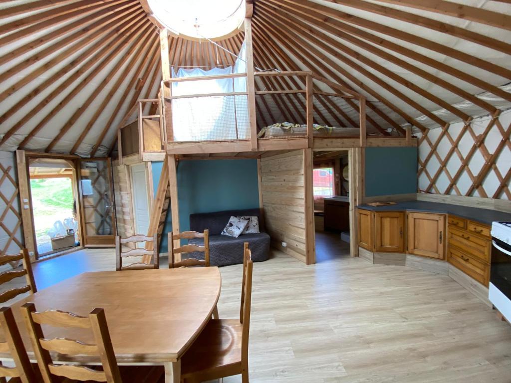 Yourte GîteAnne 객실