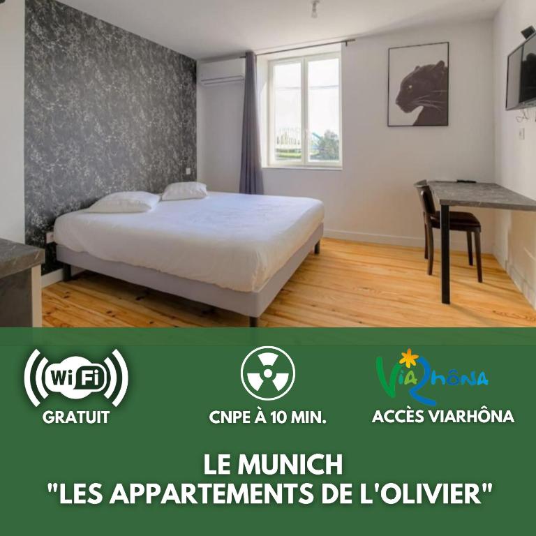Le Munich - Les appartements de l'olivier, Loyettes
