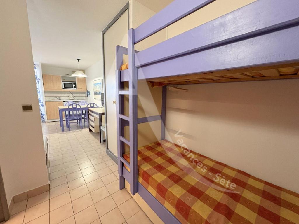STUDIO VUE MER AVEC PKG, PISCINE, TENNIS, PLAGE DIRECT - 5