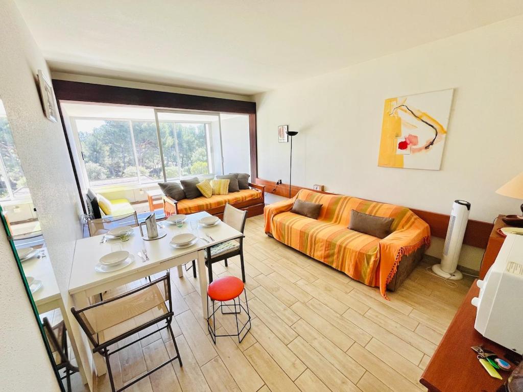 Studio dans résidence privée paradisiaque, Bandol