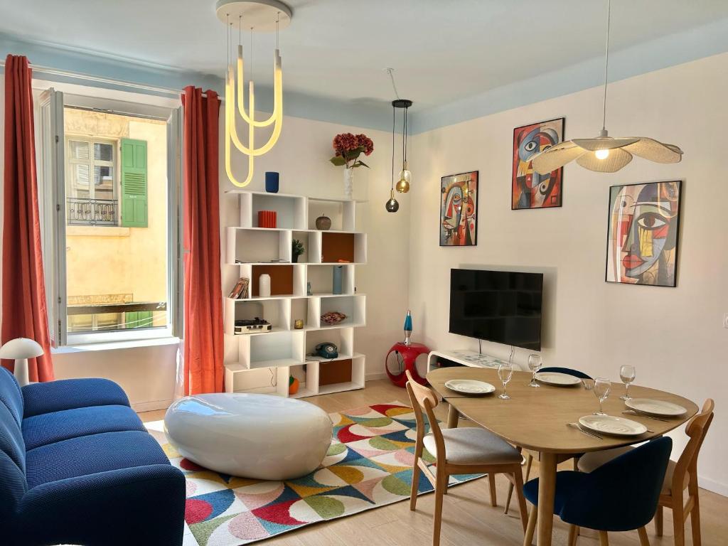 Chez Laura & Thomas - appartement T3 centre ville, proche Vieux Port, Opéra, Place aux Huiles - 2