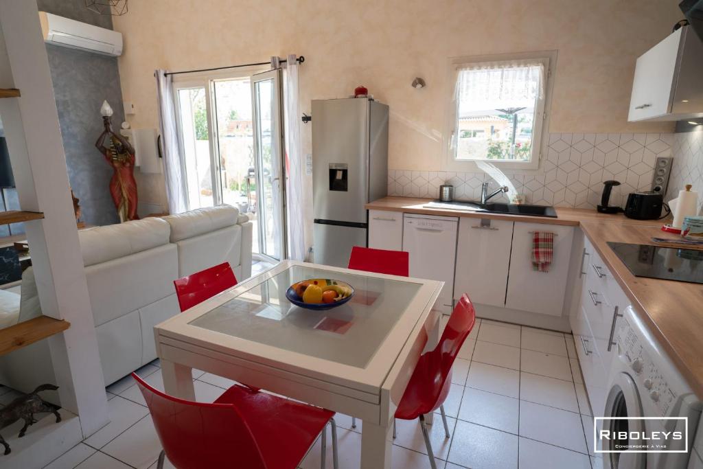 Charmante maison climatisée à 500m de la plage - 4