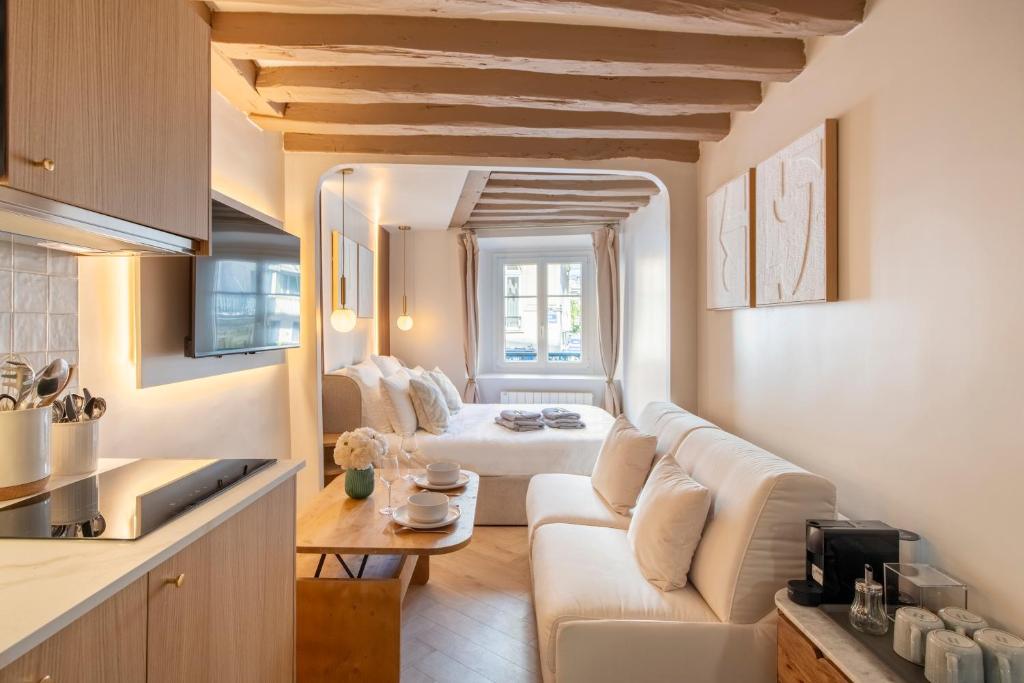 Louvre - Rivoli - Designer Studio - Sleeps 3P - 4