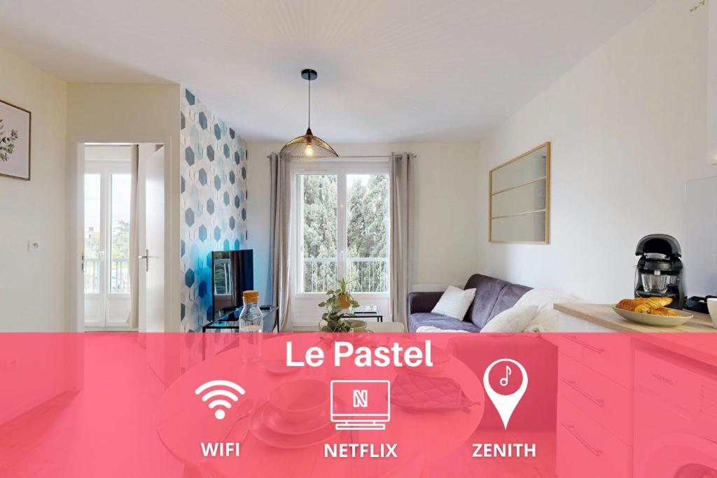 expat renting - Le Pastel - Netflix - Zenith, Toulouse