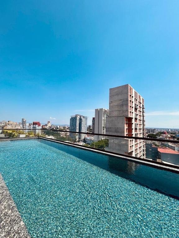 Depto Chapultepec con alberca, Guadalajara