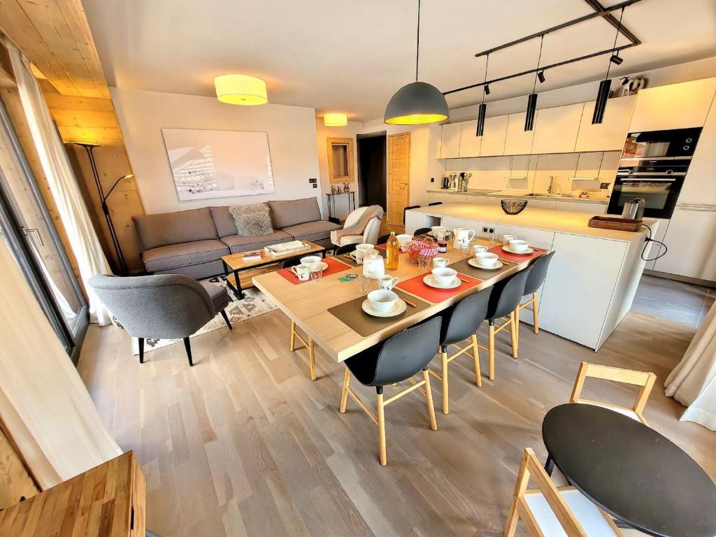 Appartement spacieux skis aux pieds, centre village, 8 pers, parking - FR-1-598-188 - 2