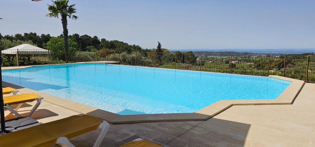 Gîte Palma, vue exceptionnelle vallée Provençale, Le Barroux