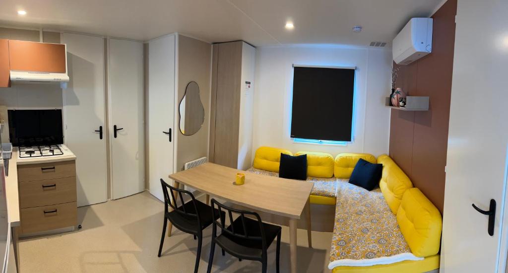 Mobil home 3chb Capbreton camping 4 - 1