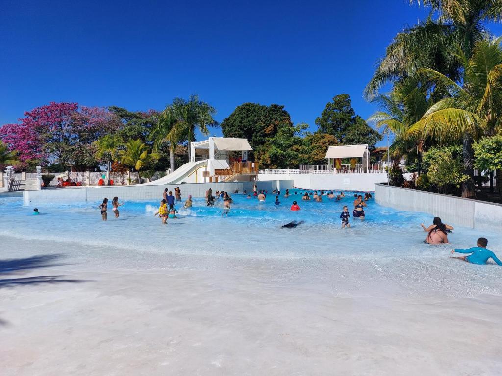 Swimming pool, Lacqua diRoma 1 - Apartamentos JN in Caldas Novas