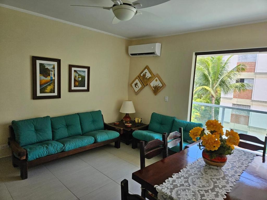 3 Quartos, 200m da praia com Wifi e Garagem, Guarujá