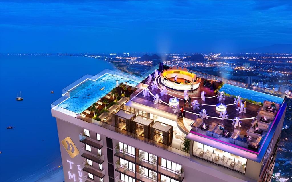 TMS Luxury Codotel Quy Nhơn – Ban Công Trực Diện Biển, Có Bếp
