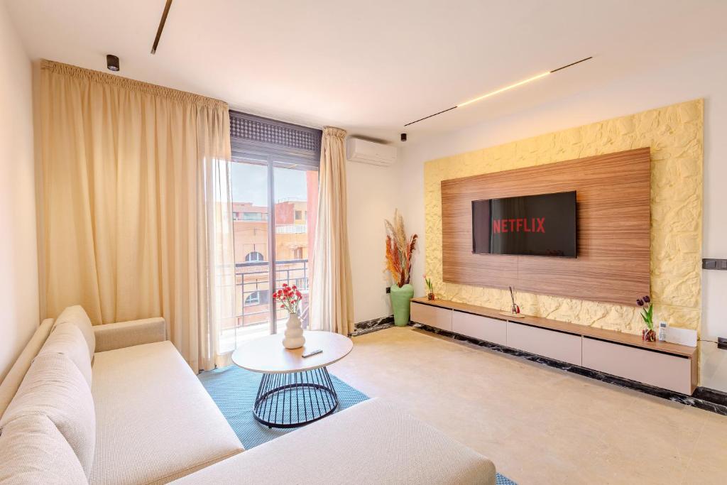 Friendly 1BR apartment in gueliz, Marakéš