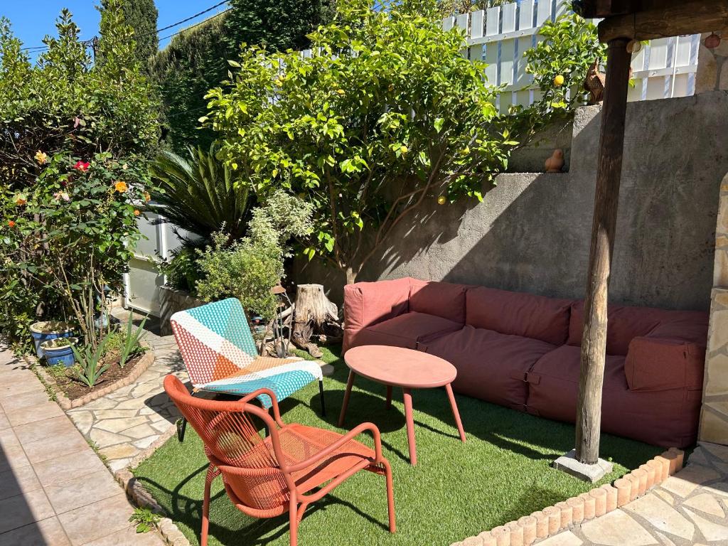 Villa L' Oliviera, vue mer et plages à pieds - 3