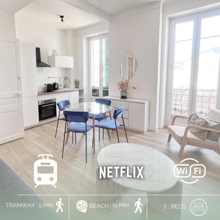 RF113 - 3P Appartement Cosy et Lumineux, Nizza