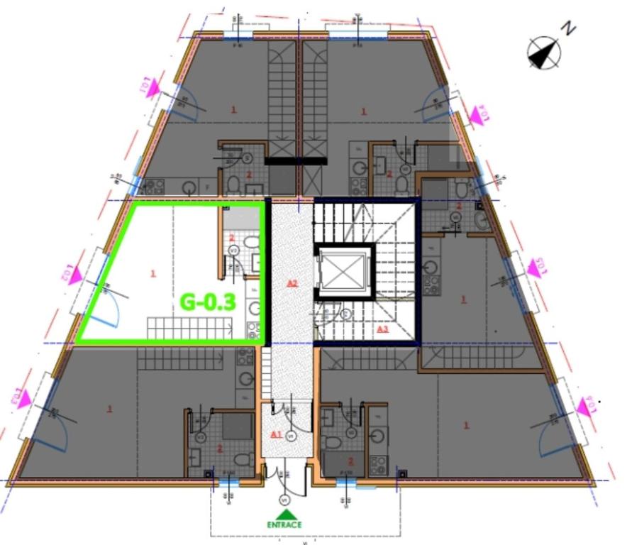 Mini Condos 3 D1, Ground floor with private patio - 2