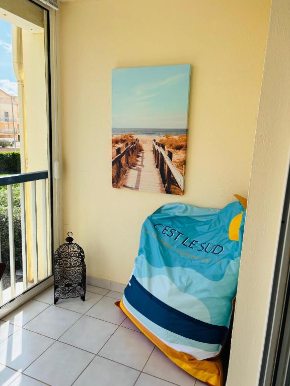 Appart Bord de Mer, Parking privé gratuit,Pour 2 ou 4pers - 4