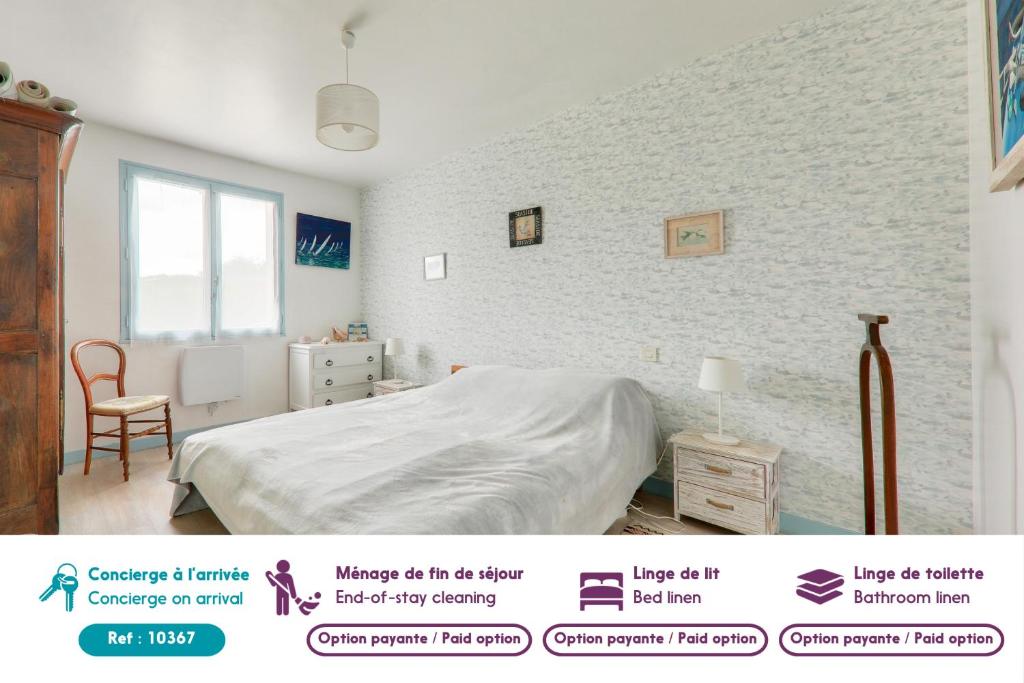 Maison avec jardin pour 10 - 600m plage - 5