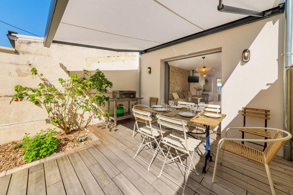 La Pause - Maison de charme avec terrasse - 2 chambres - 2