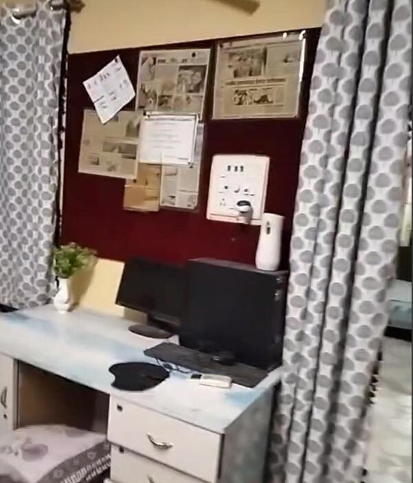 Boho-themed studio apartment, Nášik