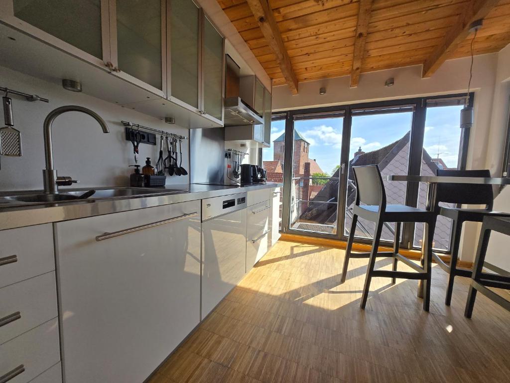 Das Stader Penthouse mit Dachterrassen, Stade