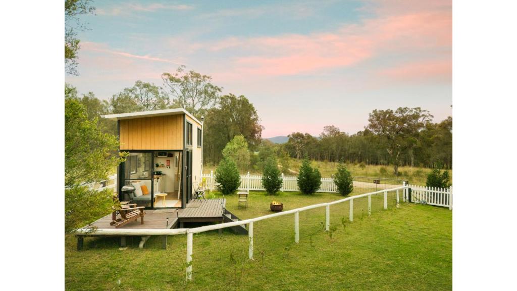 Yellow Rock Views by Tiny Away, Broke