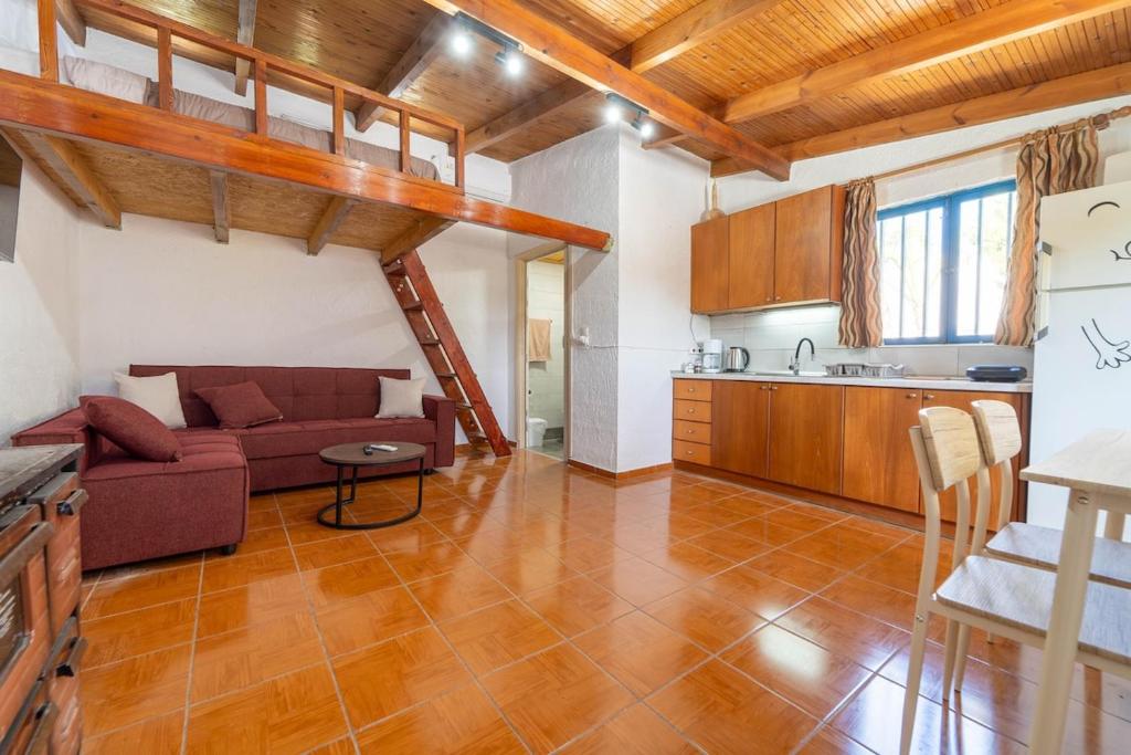 Charming Loft with Lovely Yard, Gázion