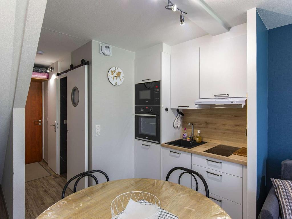 Charmant studio 4 pers, balcon sud face pistes, cuisine équipée, skis aux pieds - La Mongie - 5