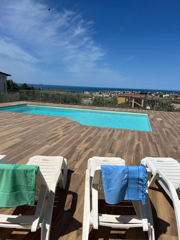 Villa con piscina panoramica a San Leone Agrigento - 1