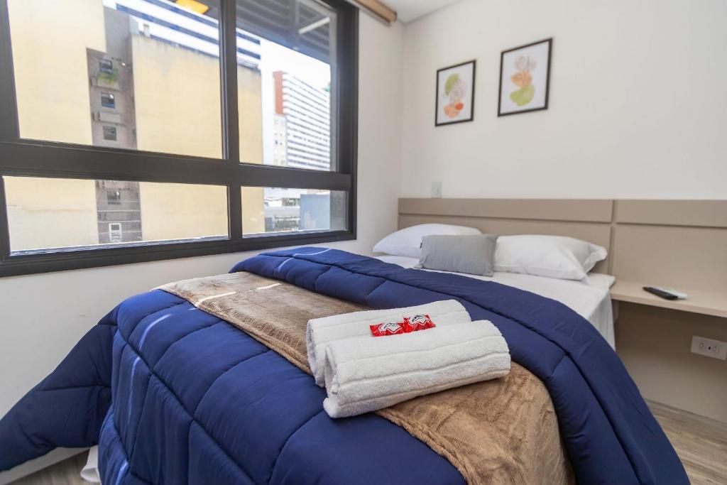 Studio no All Batel com Ar Condicionado - BAT0315, Curitiba