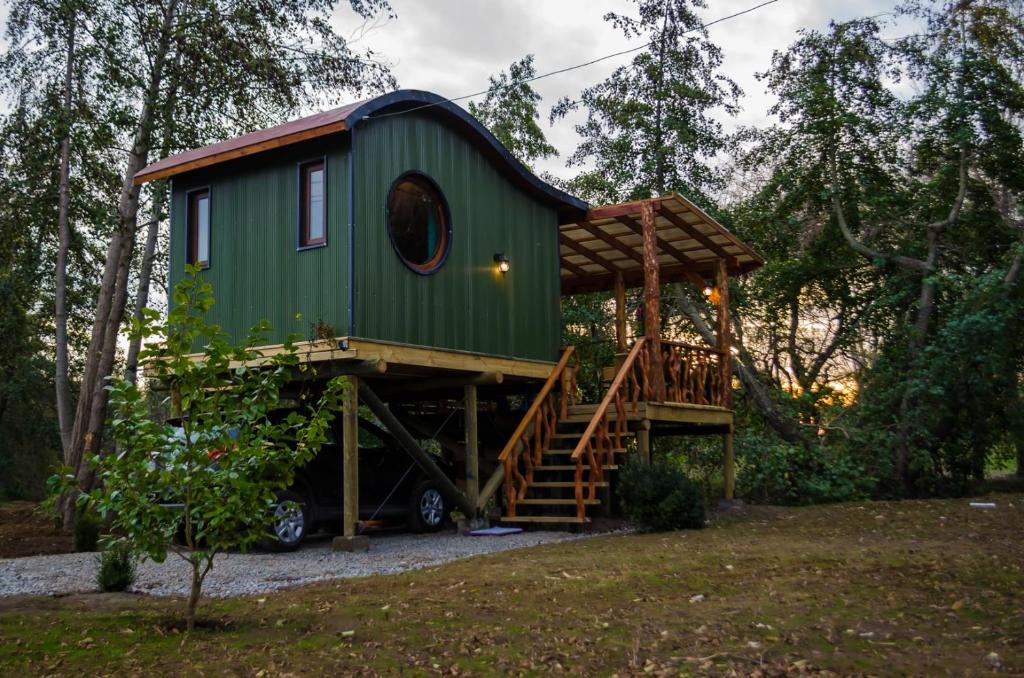 Cabaña El Colibrí Tinajas Borderío - 1