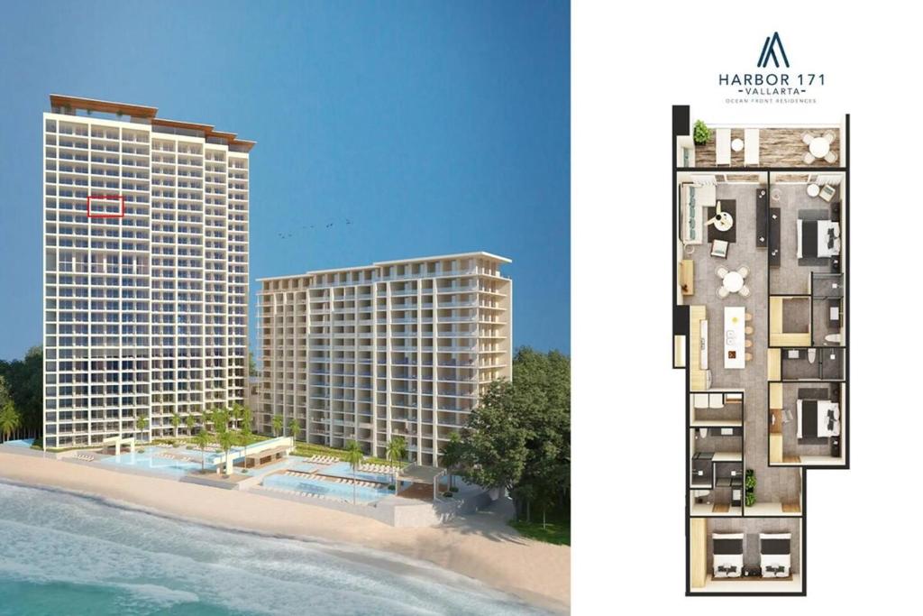 Modern 3BR Beachfront Condo - Harbor 1903 TN - 3